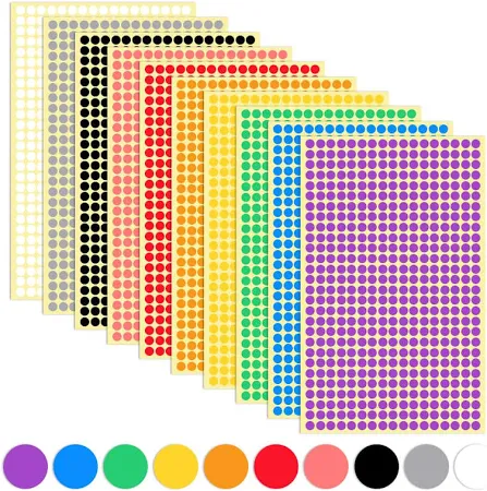Dot Sticker Color